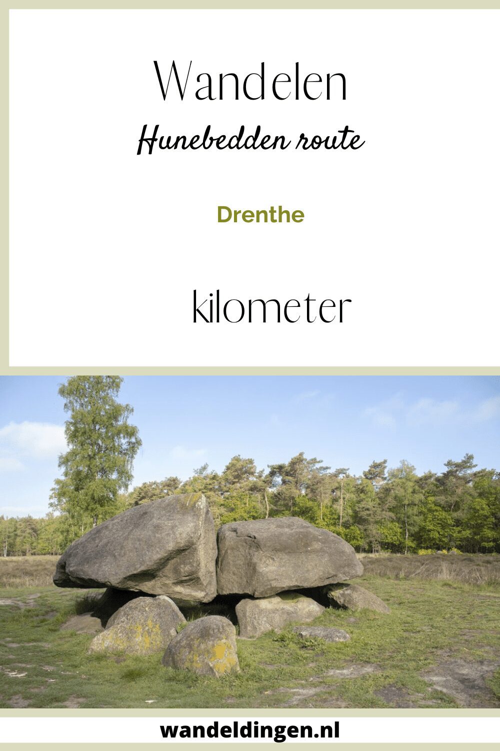 hunebedden route