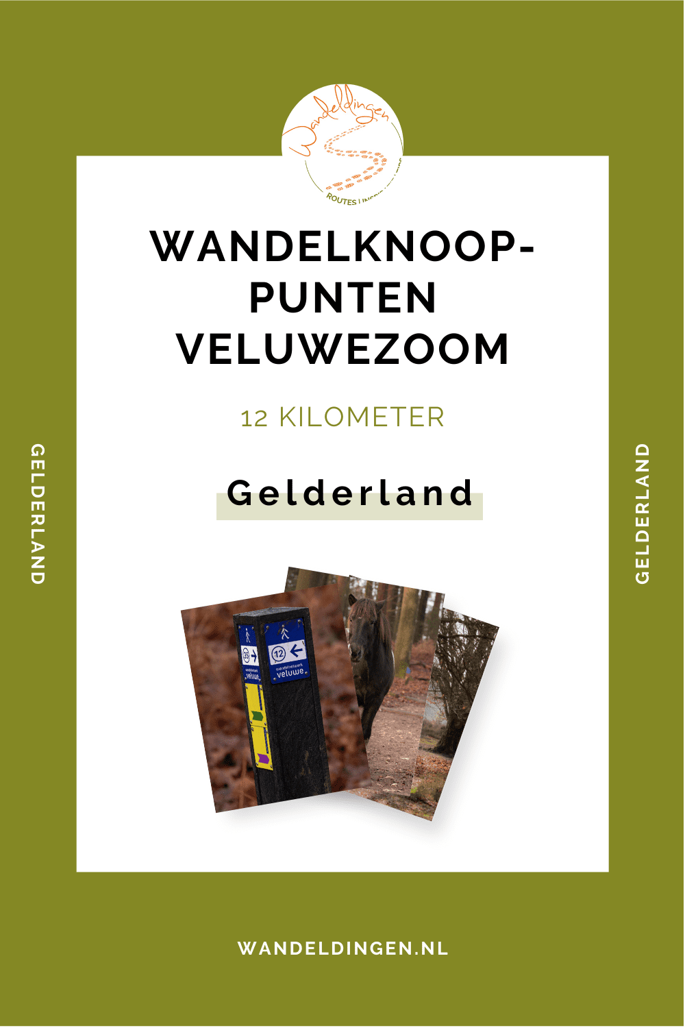 Wandelknooppunten veluwezoom