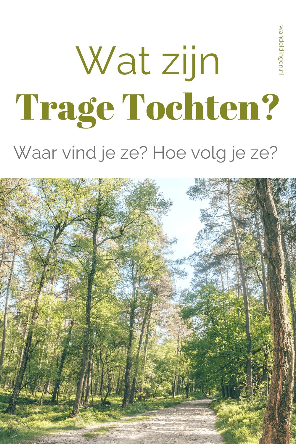 trage tochten