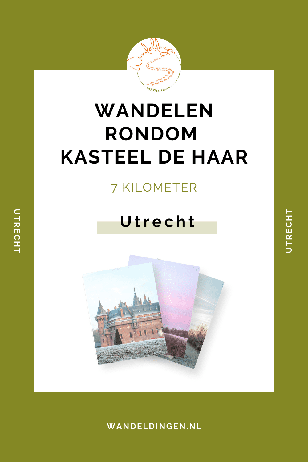 Wandelen rond kasteel de Haar