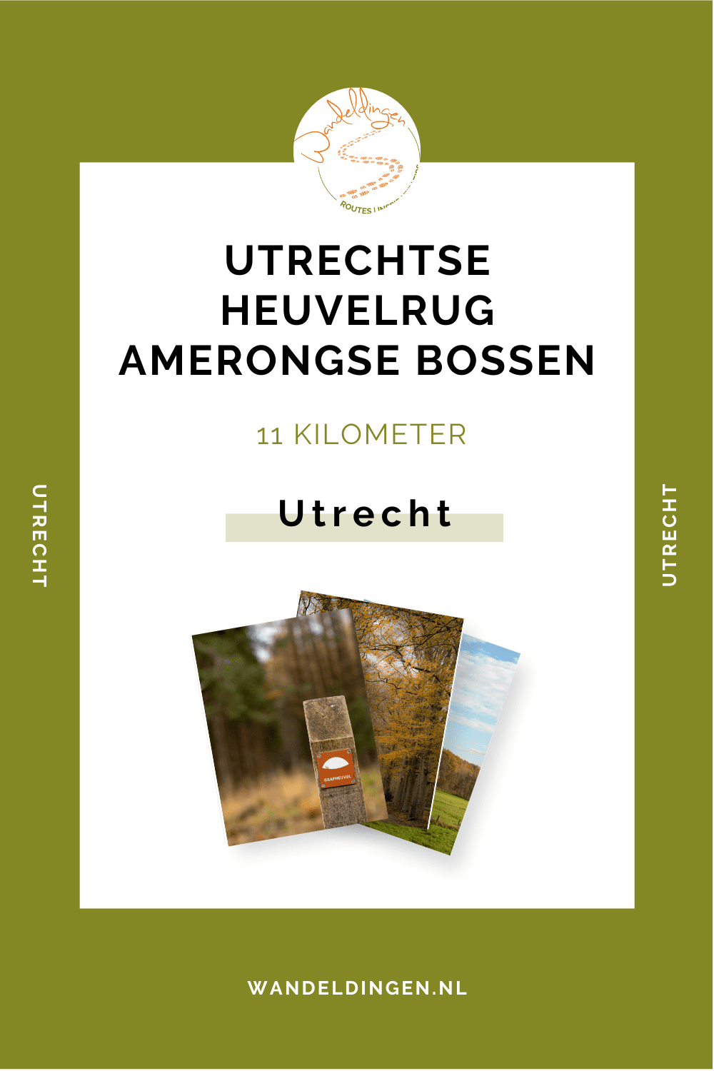 wandelen over de Amerongse Berg