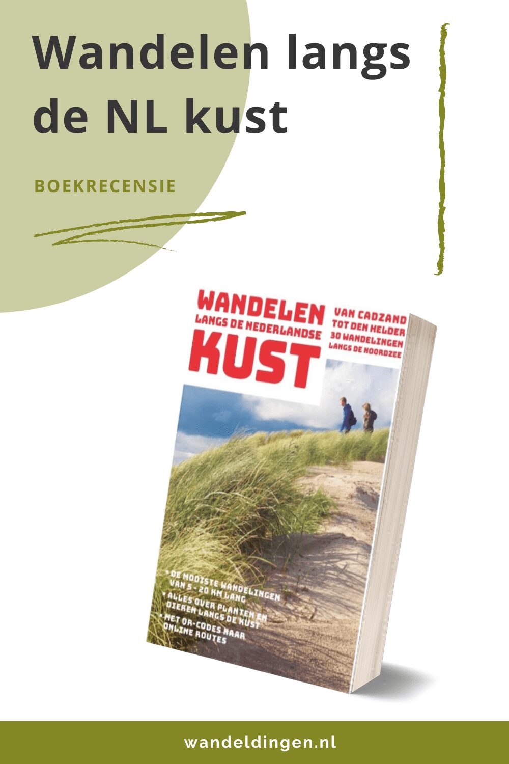 wandelen langs de kust