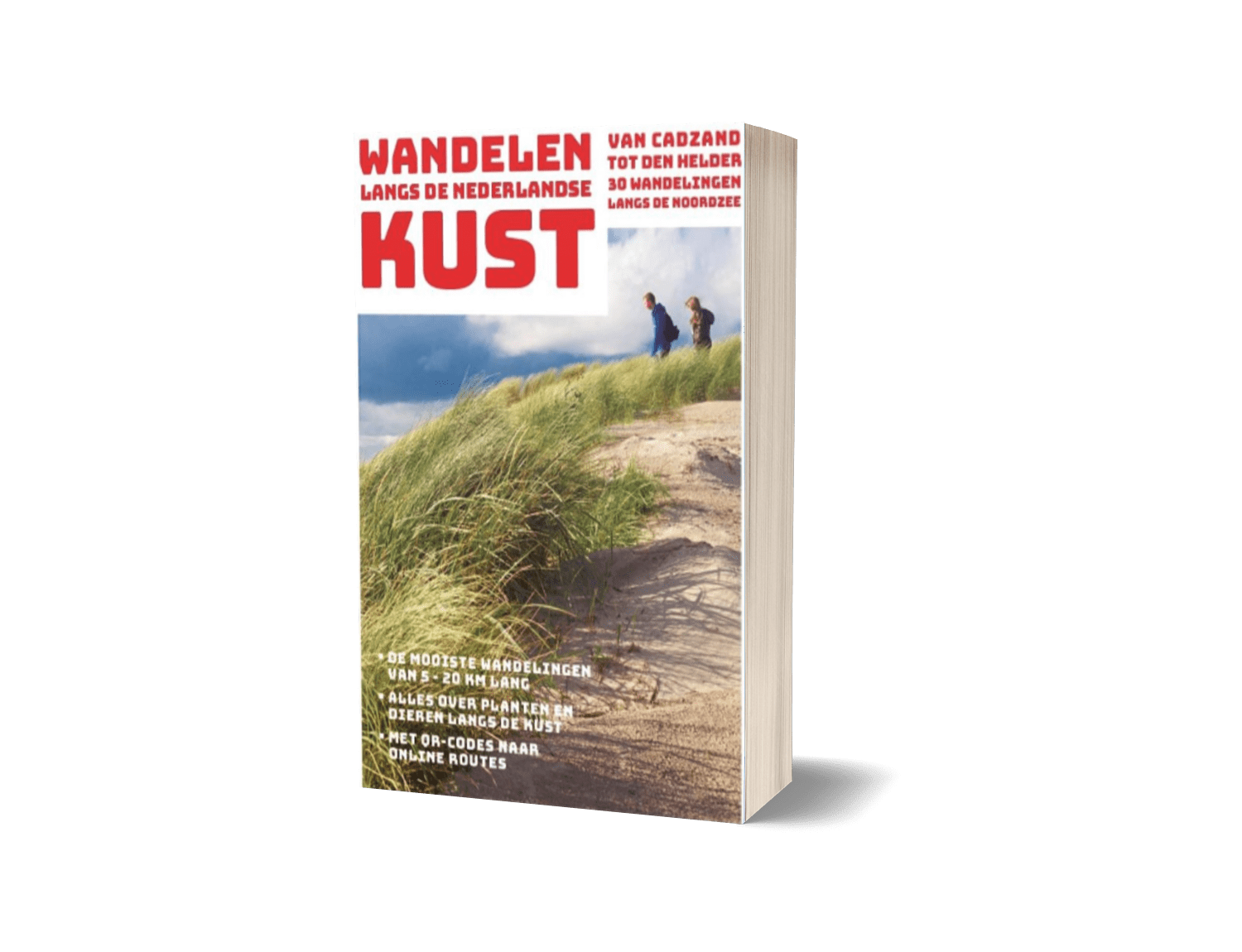 wandelen langs de kust