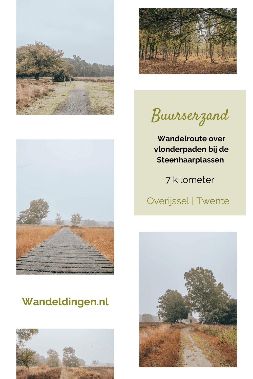 wandelen steenhaarplassen