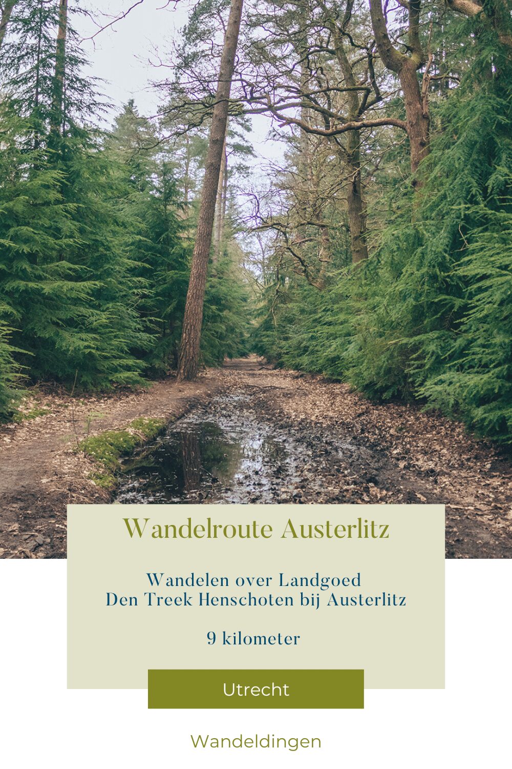Wandelroute Austerlitz