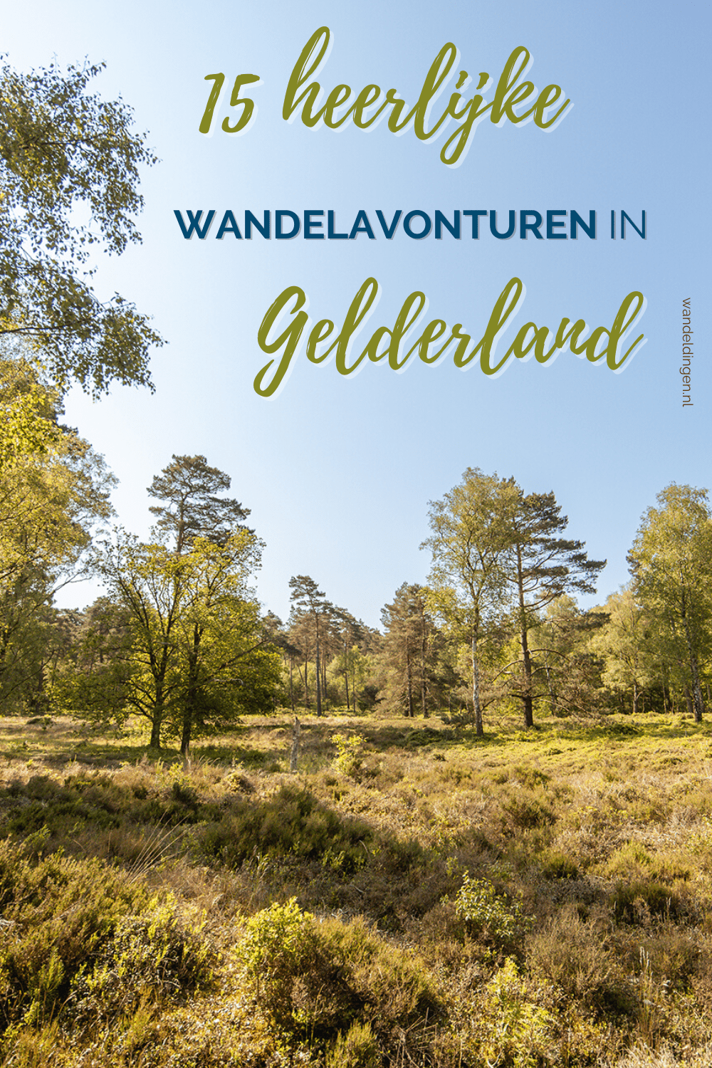 wandelen in gelderland