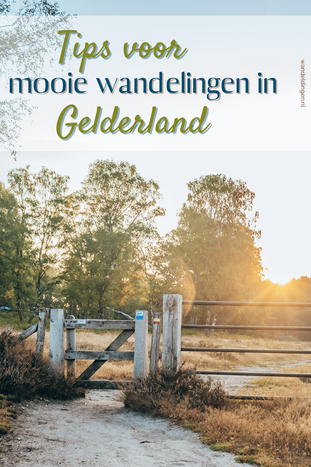 wandelen in gelderland