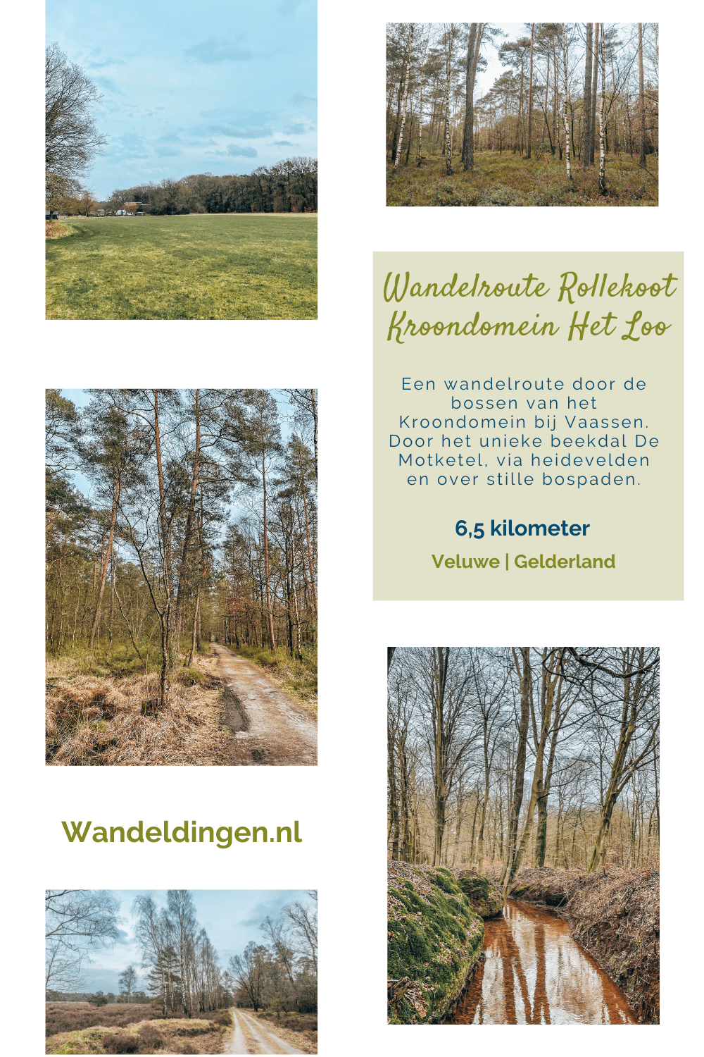 wandelroute Rollekoot wandelroute Rollekoot