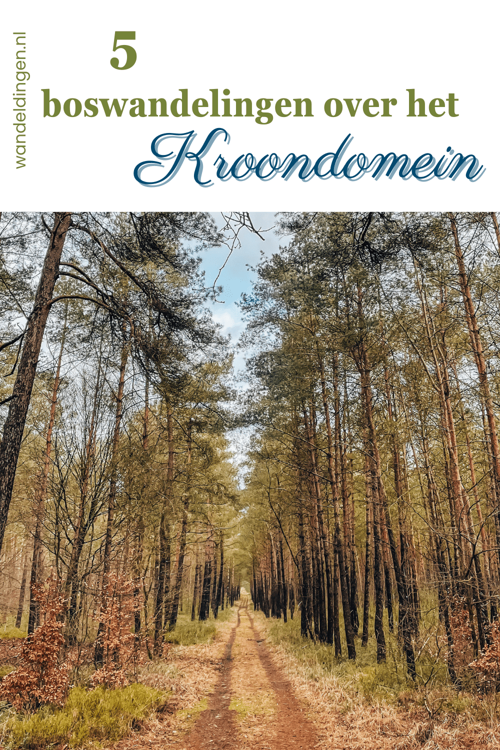 boswandeling kroondomein