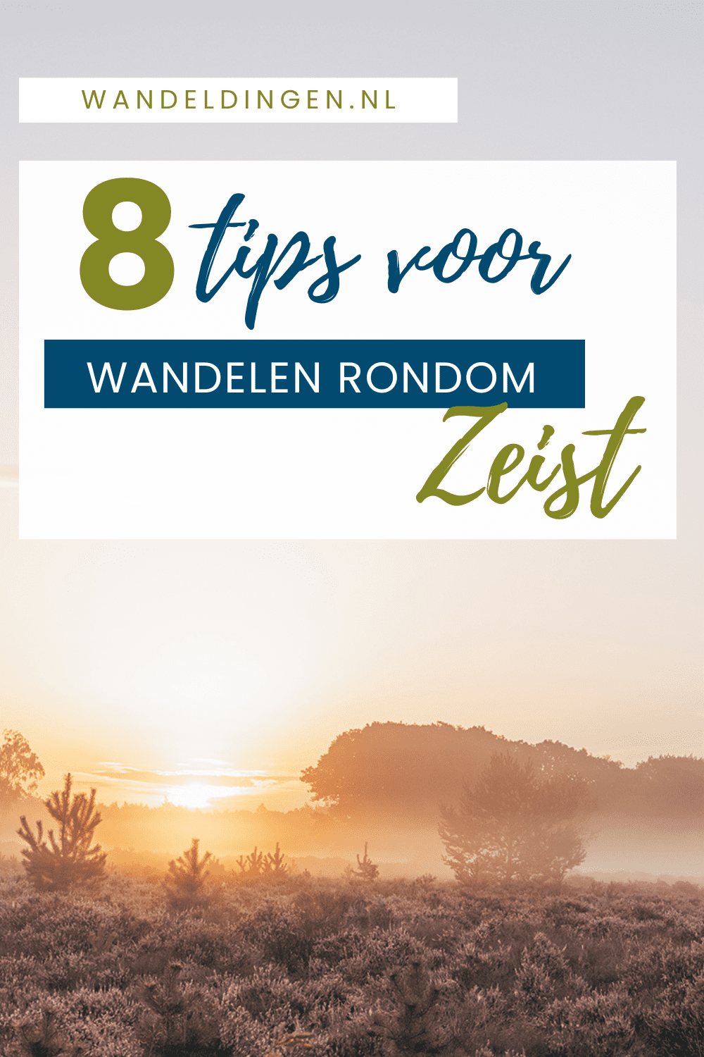 wandelen rondom zeist