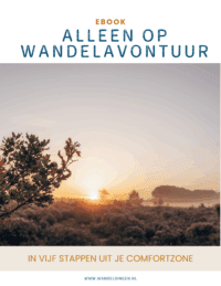 ebook alleen op wandelavontuur